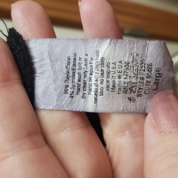 Women's Black sweatshirt - Picture 3 of 5